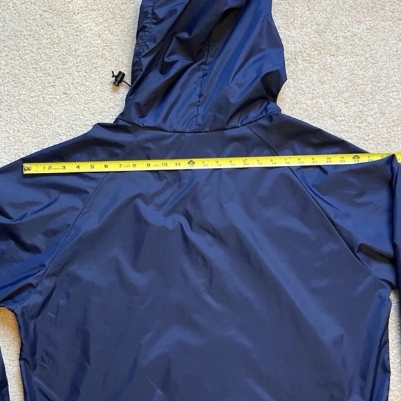 Vintage Abercrombie and Fitch Hooded Jacket Blue Anorak Windbreaker Size XL - Picture 4 of 16